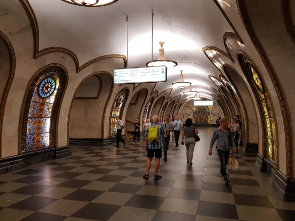 Corridor Métro Moscou