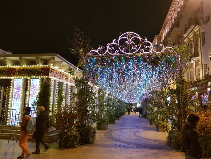 Illuminations Noël Moscou