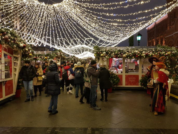 Marché de Noël Moscou