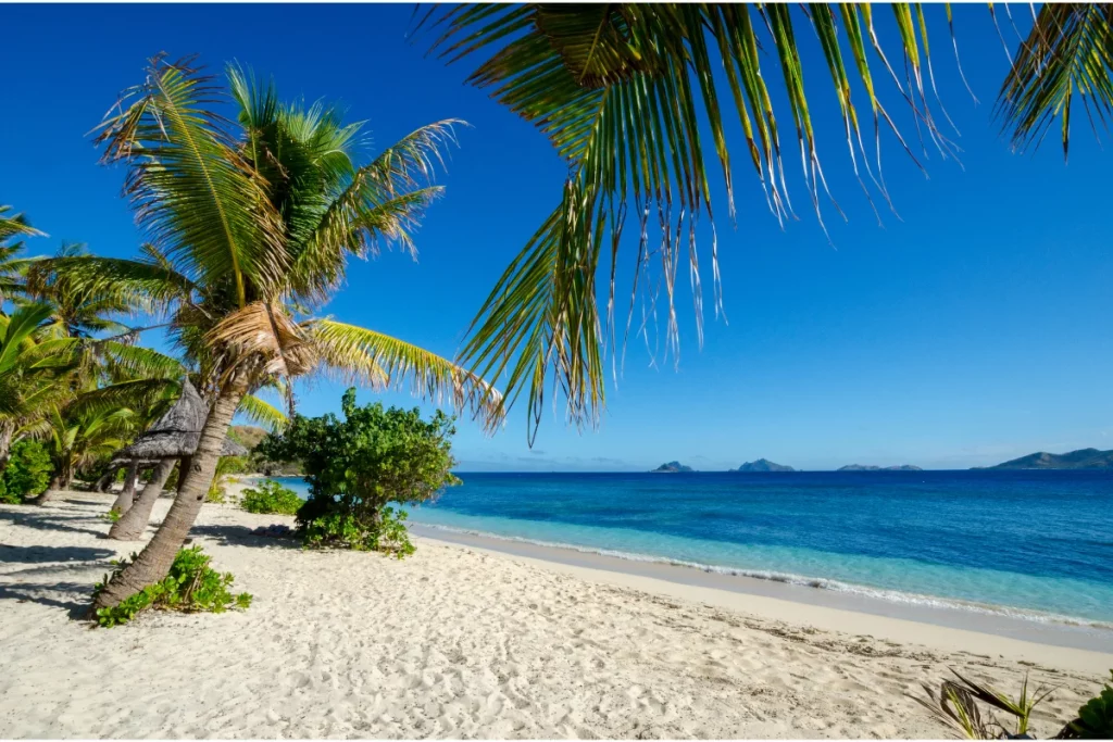 Plage des îles Fidji