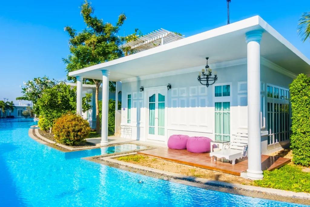 Maison de vacances avec piscine