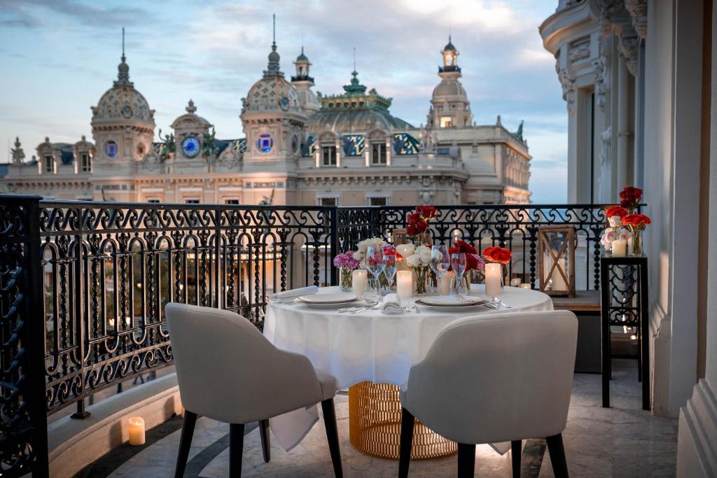 Terrasse hôtel de Paris à Monaco