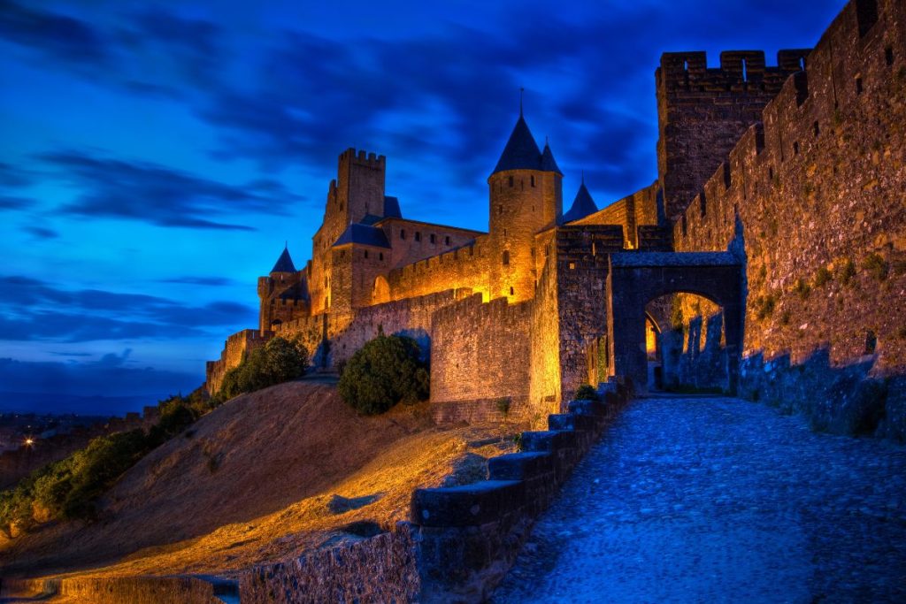 Carcassonne de nuit