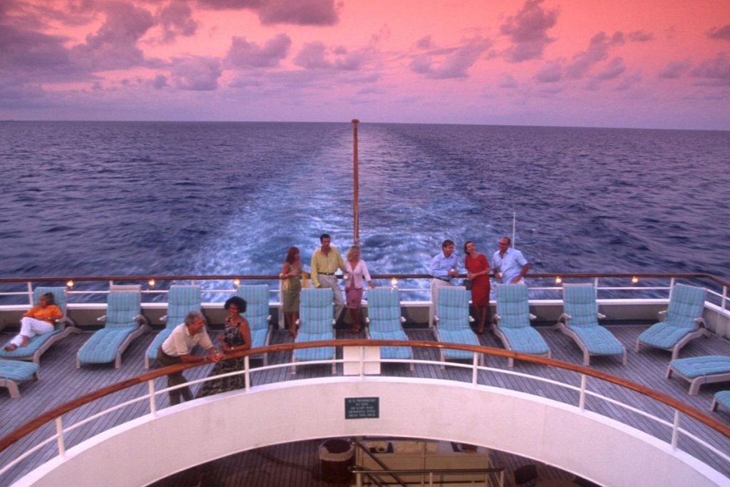 Croisière coucher de soleil