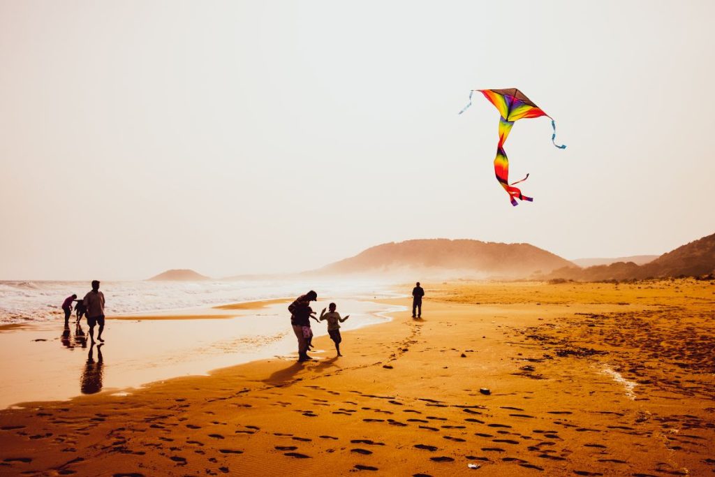 cerf-volant plage