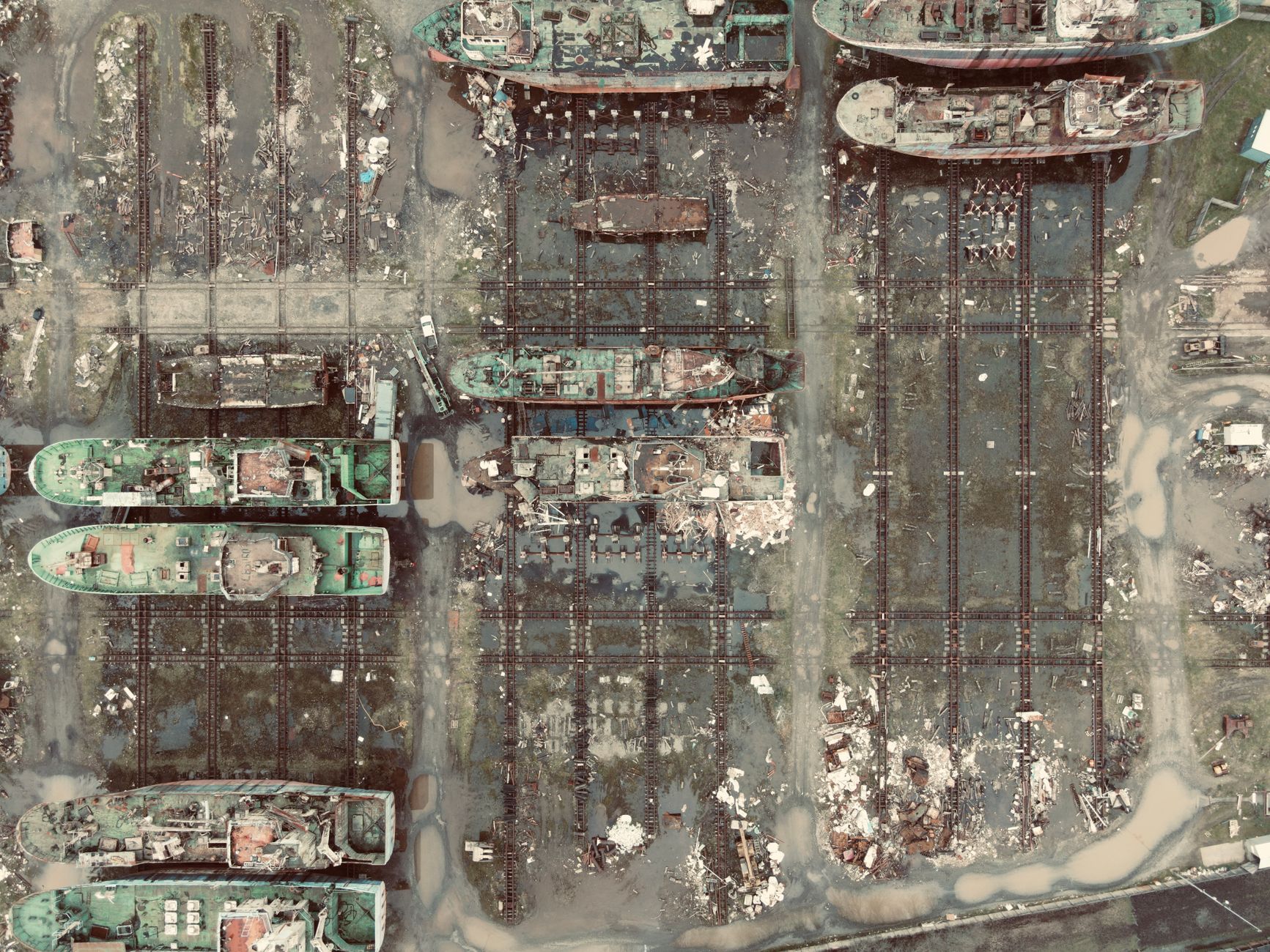 Landévennec : dix coques de la Marine dorment sur l'Aulne