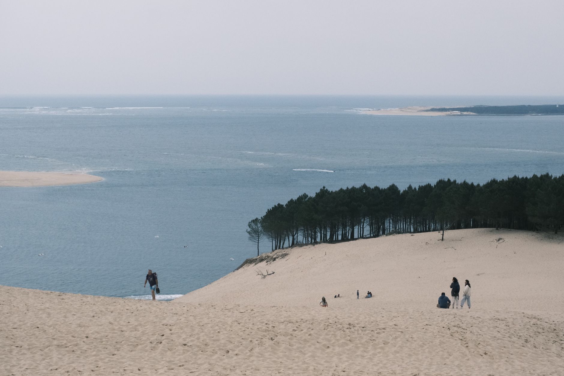 Dune du Pilat : 110,5 m en 2017, 101,7 m en 2026